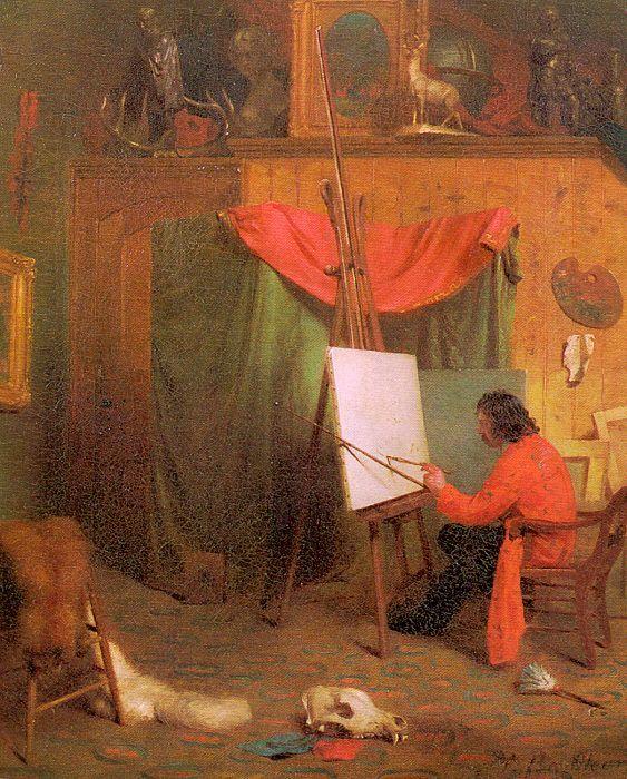 Beard, William Holbrook Self-Portrait in the Studio